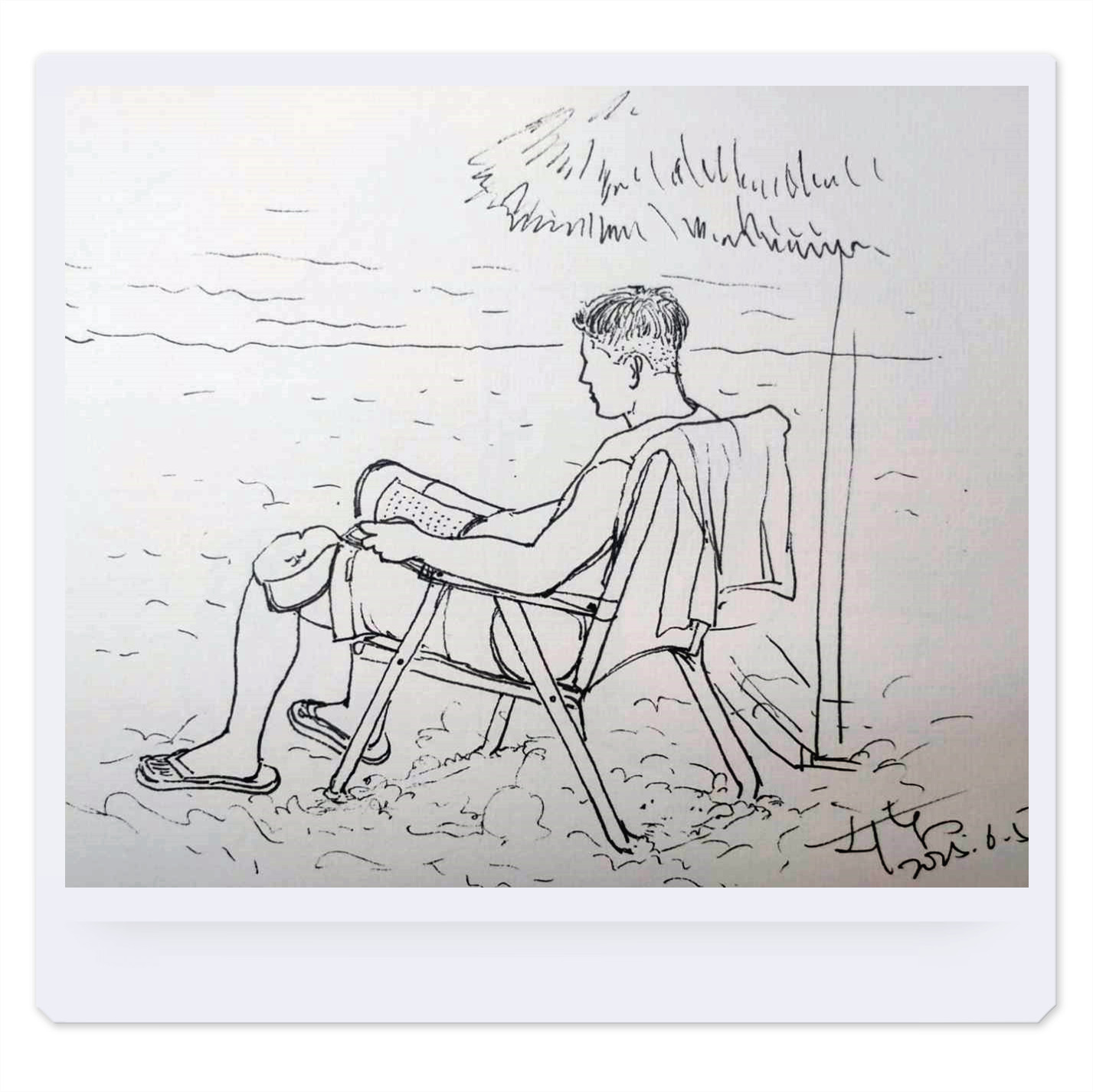 手繪黑白速寫綜合篇-春夏圓舞曲