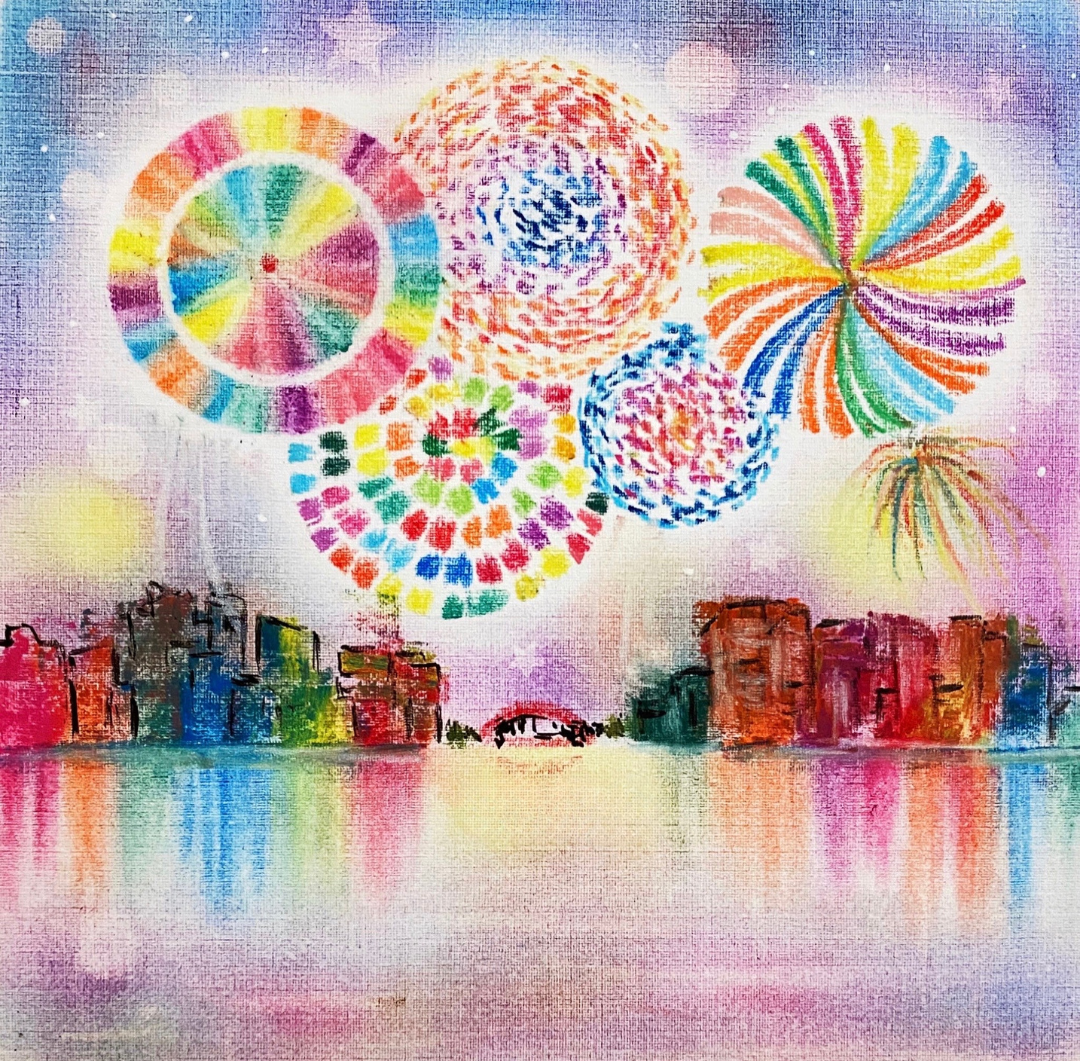 粉彩-禪繞舒心畫