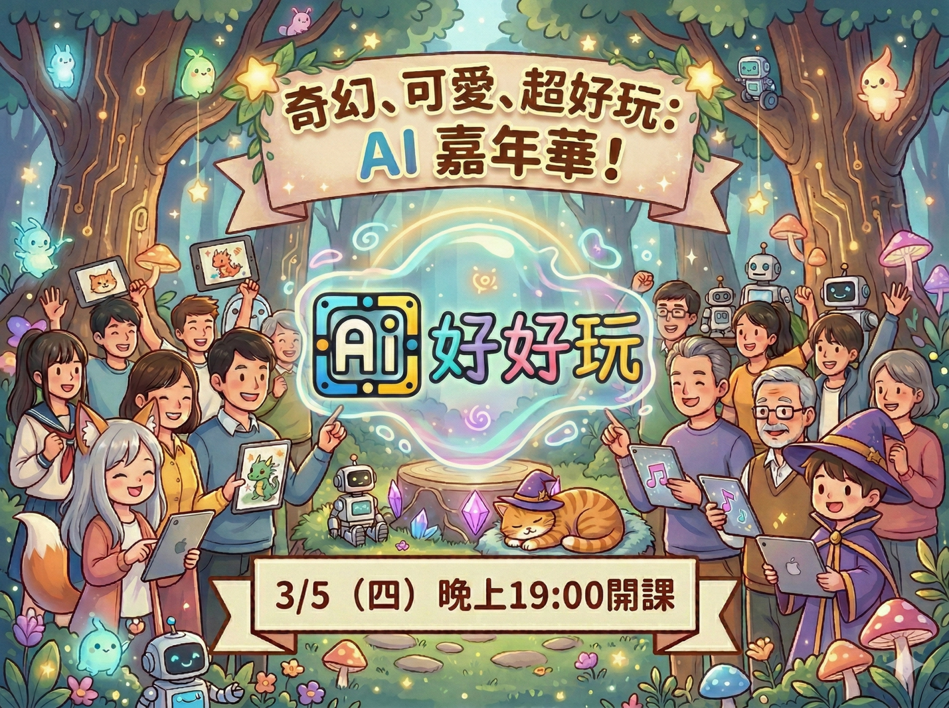 AI好好玩入門篇-作文畫圖一把罩
