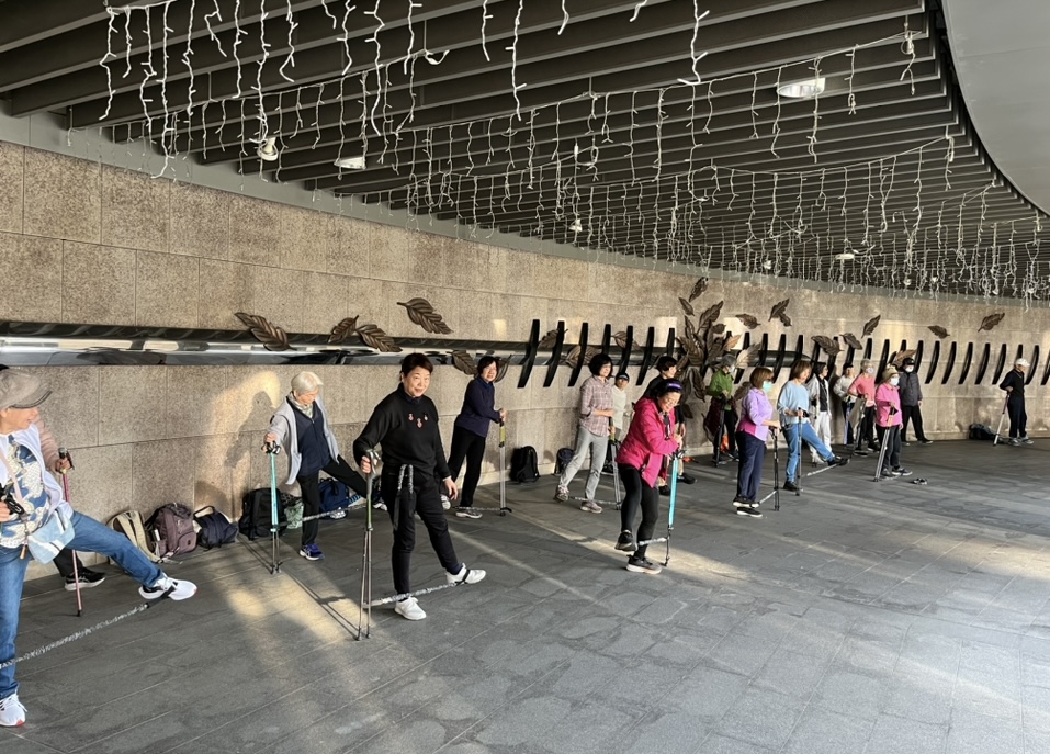 北歐式健走與肌力運動