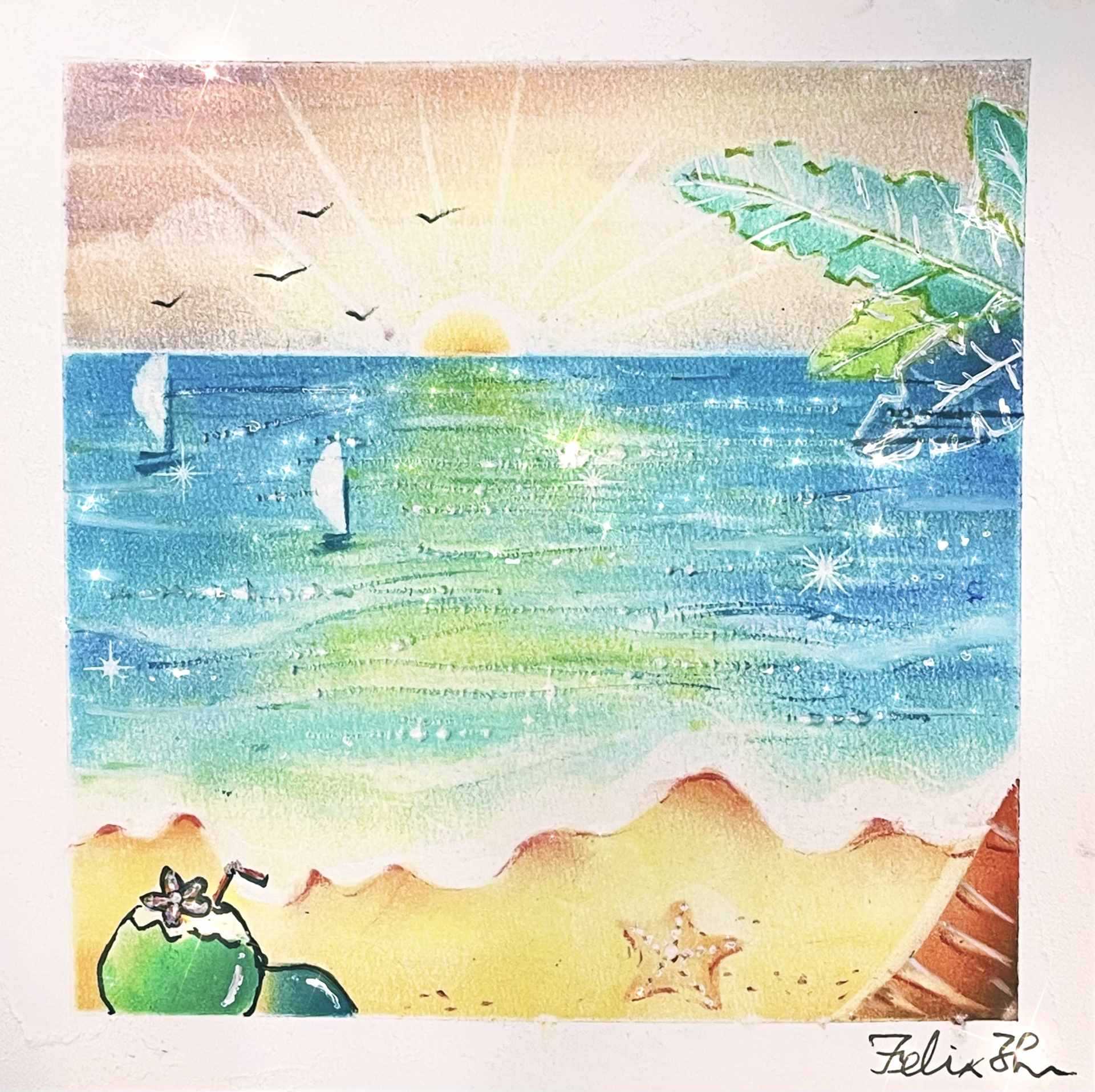 粉彩-禪繞舒心畫