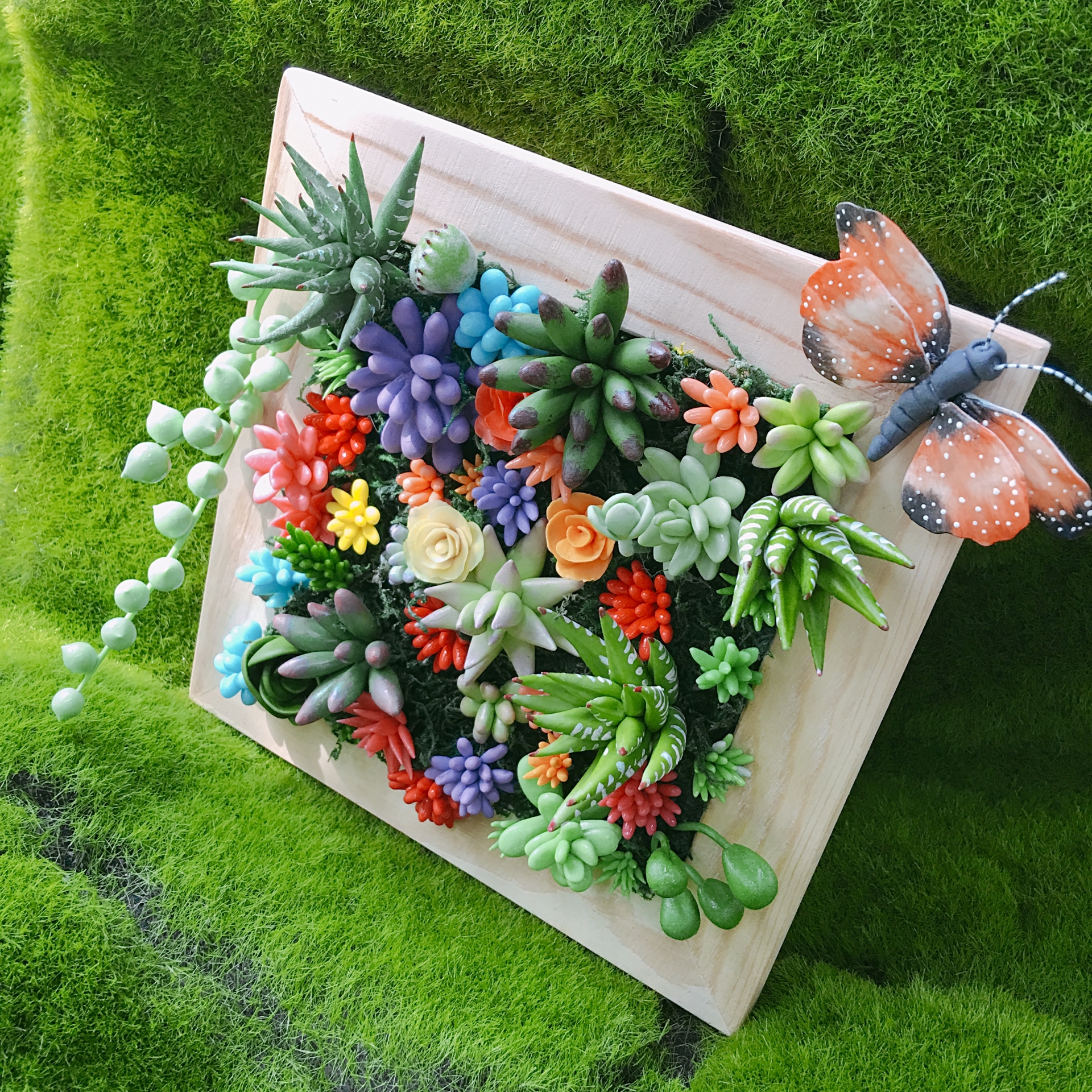 黏土捏塑-仿真多肉植物系列