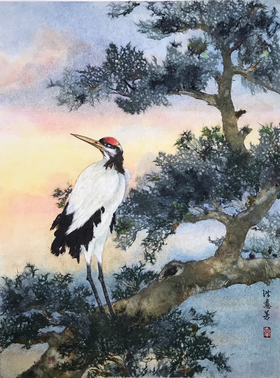 ★長青日本和紙撕紙畫藝術