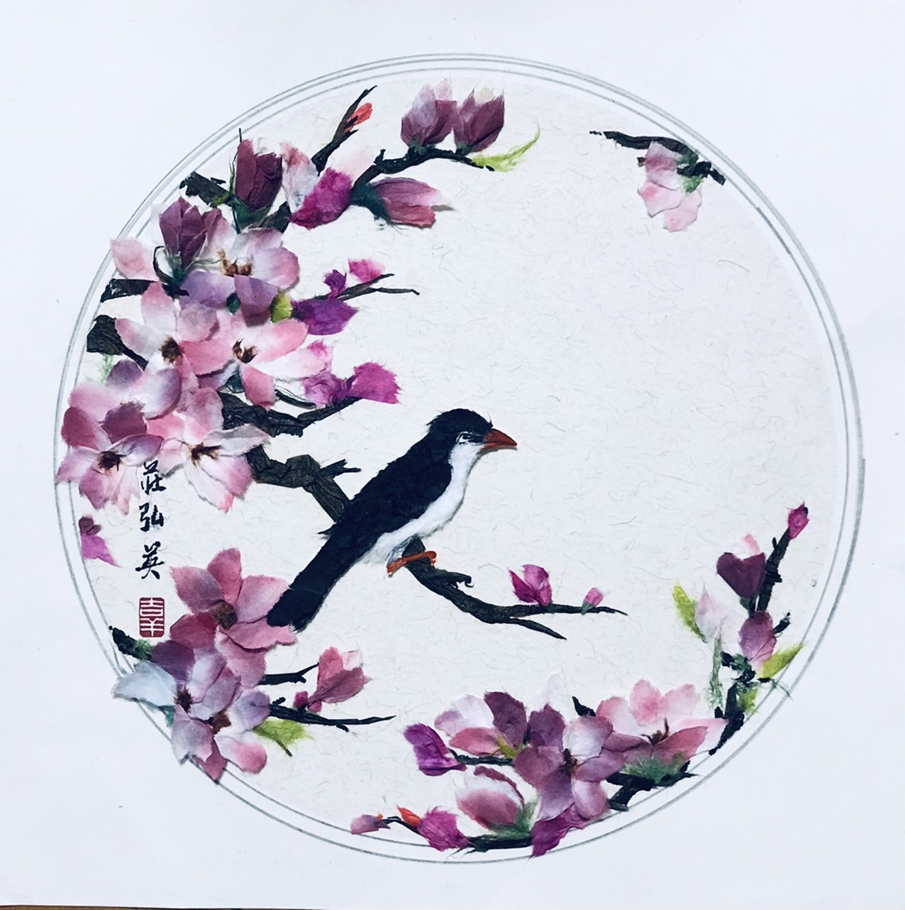 ★長青日本和紙撕紙畫藝術