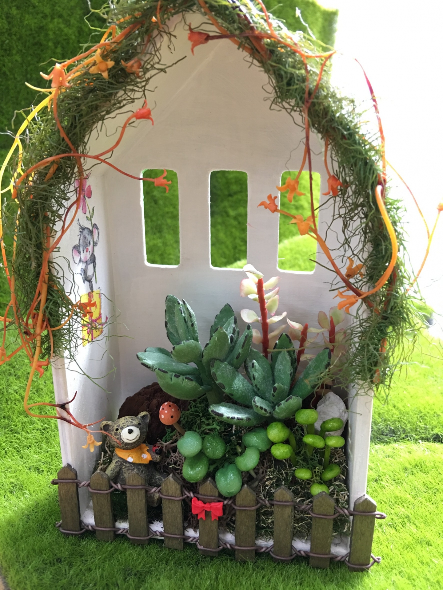 黏土捏塑-仿真多肉植物系列